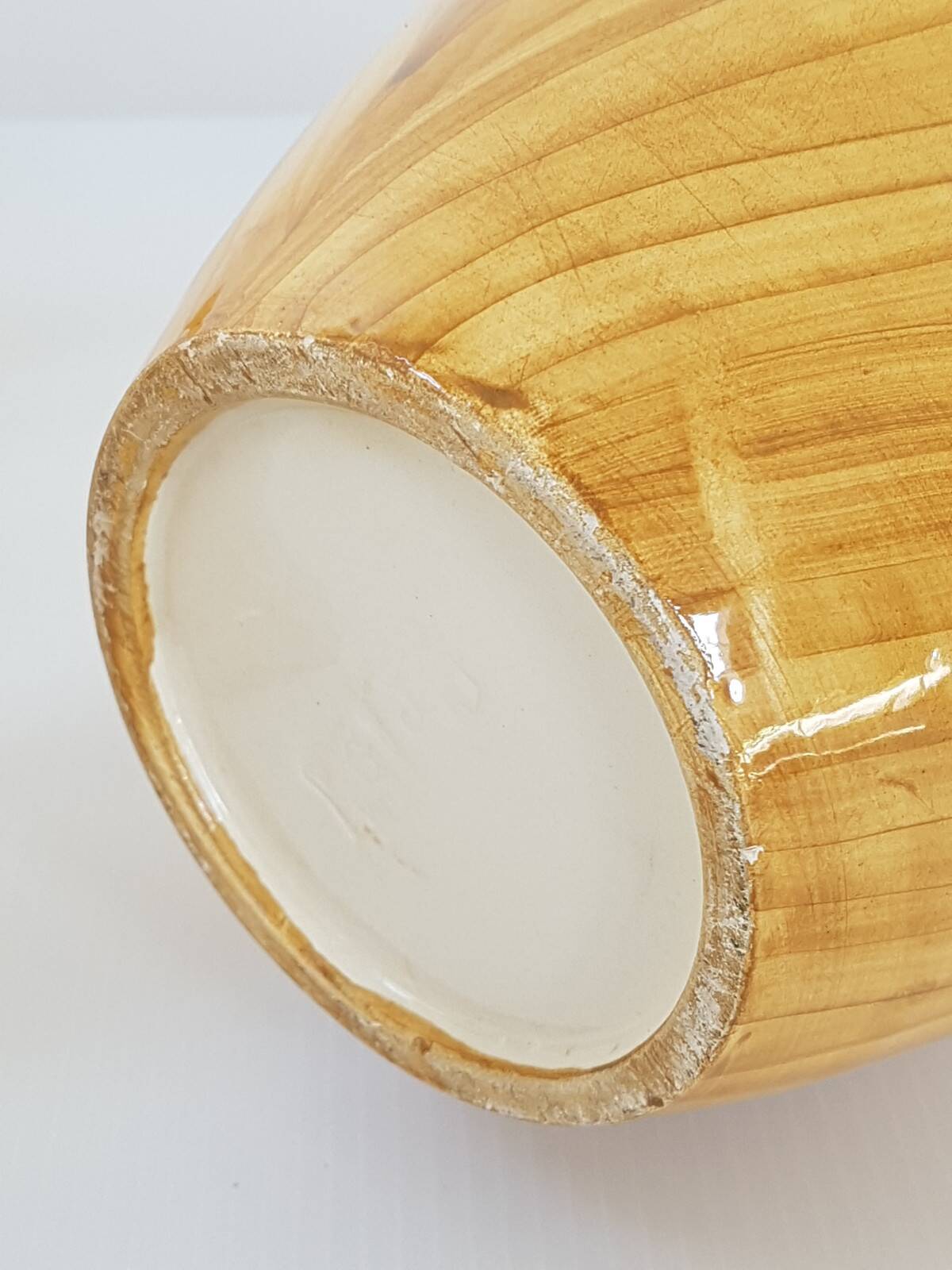 Service a orangeade grandjean jourdan vallauris ceramic faux-wood 1950 vi