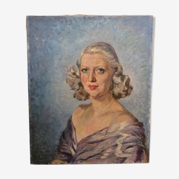 Portrait de femme 1945