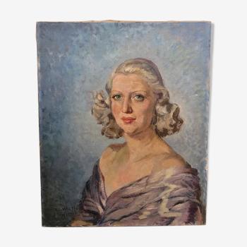 Portrait of a woman 1945