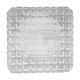 Square glass wall lamp