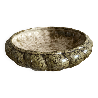 Speckled ceramic dish