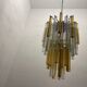 Italian Murano Glass Prism Trilobi Chandelier 1970’s