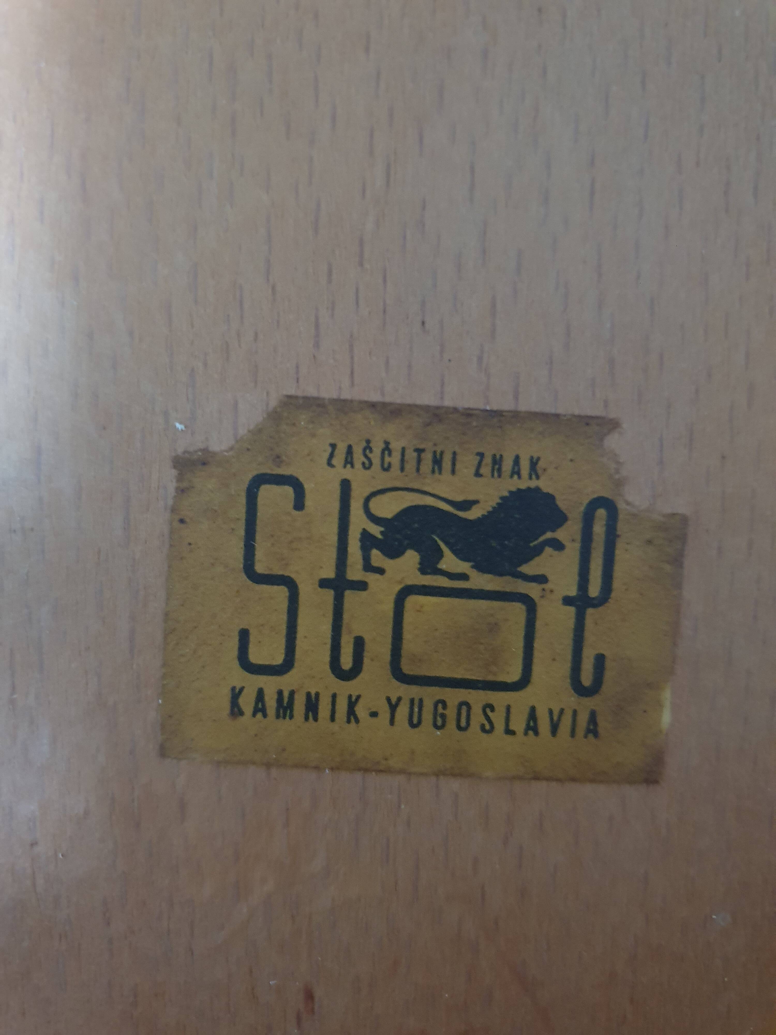 2 Stol Kamnik chairs Yugoslavia