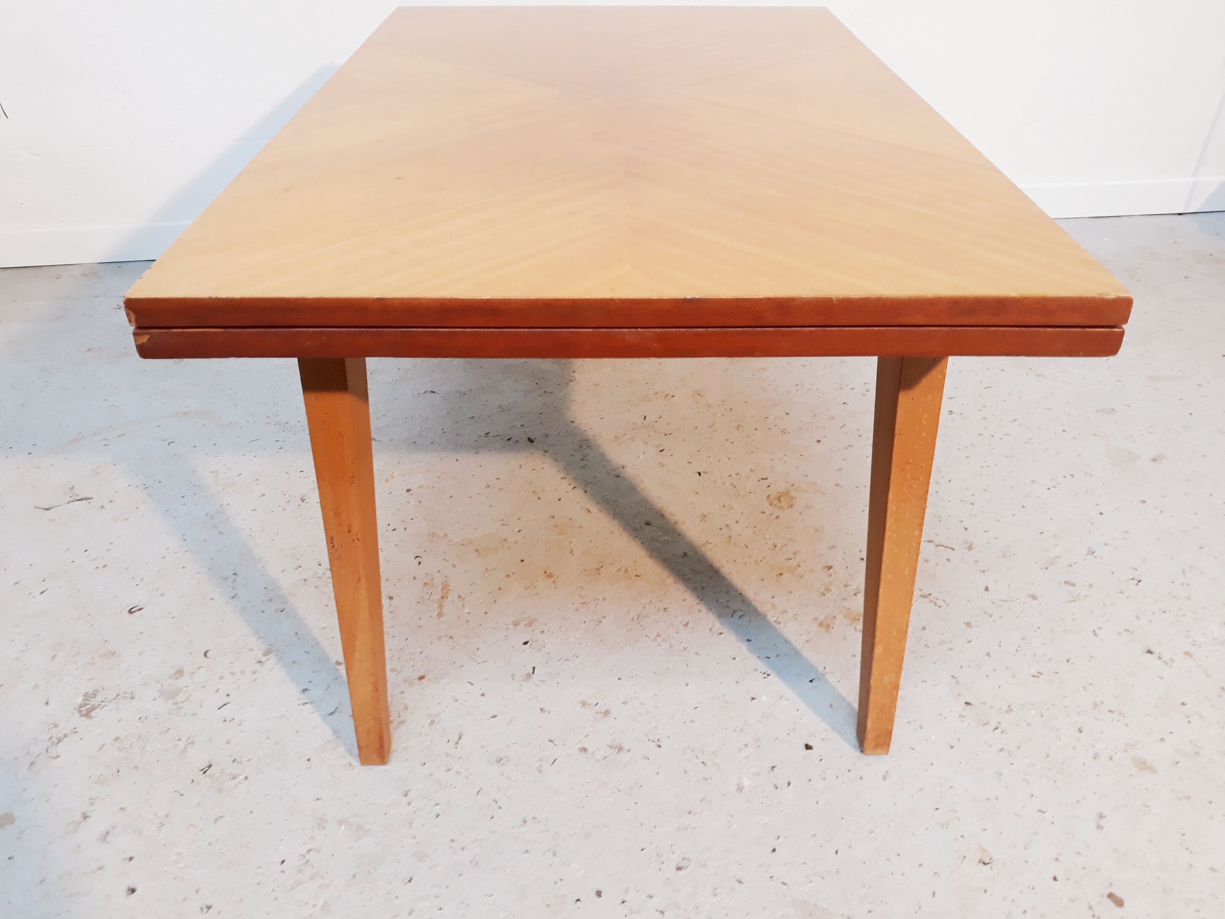 Albert Ducrot portfolio liftable vintage coffee table