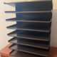 Sorter rack vintage metal mail 70s