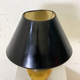 Vintage 70's golden metal lamp