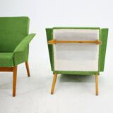 Paire de fauteuils lounge Tchécoslovaquie années 60