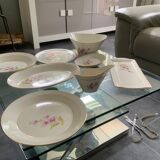 Plats de services, saladier, saucière