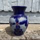 Vase betschdorf p. schmitter salt glaze cobalt s