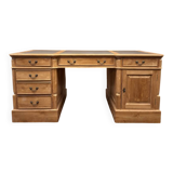 Classic English Teak Wood Desk