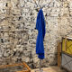 Free-standing coat rack in metal and wood 1980 1990
