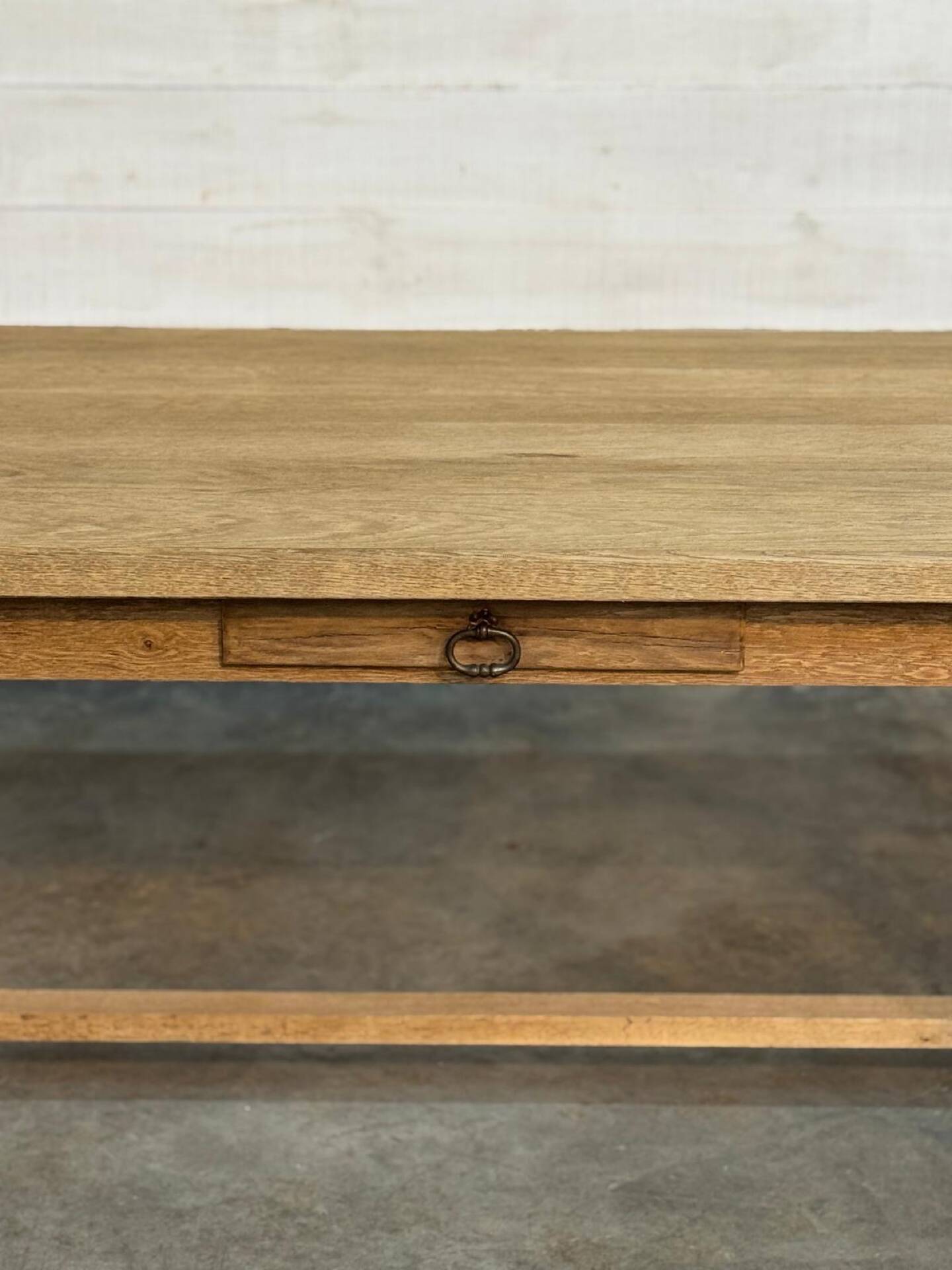 Oak farmhouse table