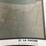 School poster oge hachette garage/piscine