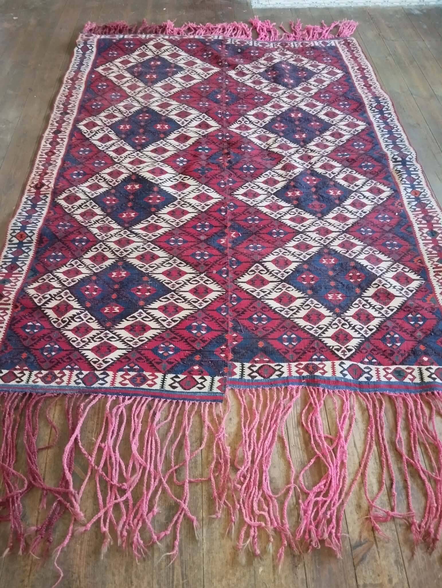 Handmade Anatolian Kilim 220x156cm
