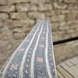 Banc vintage style knoll pied métal