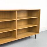 Vintage Oak Book Shelf from Wk Möbel, 1970s