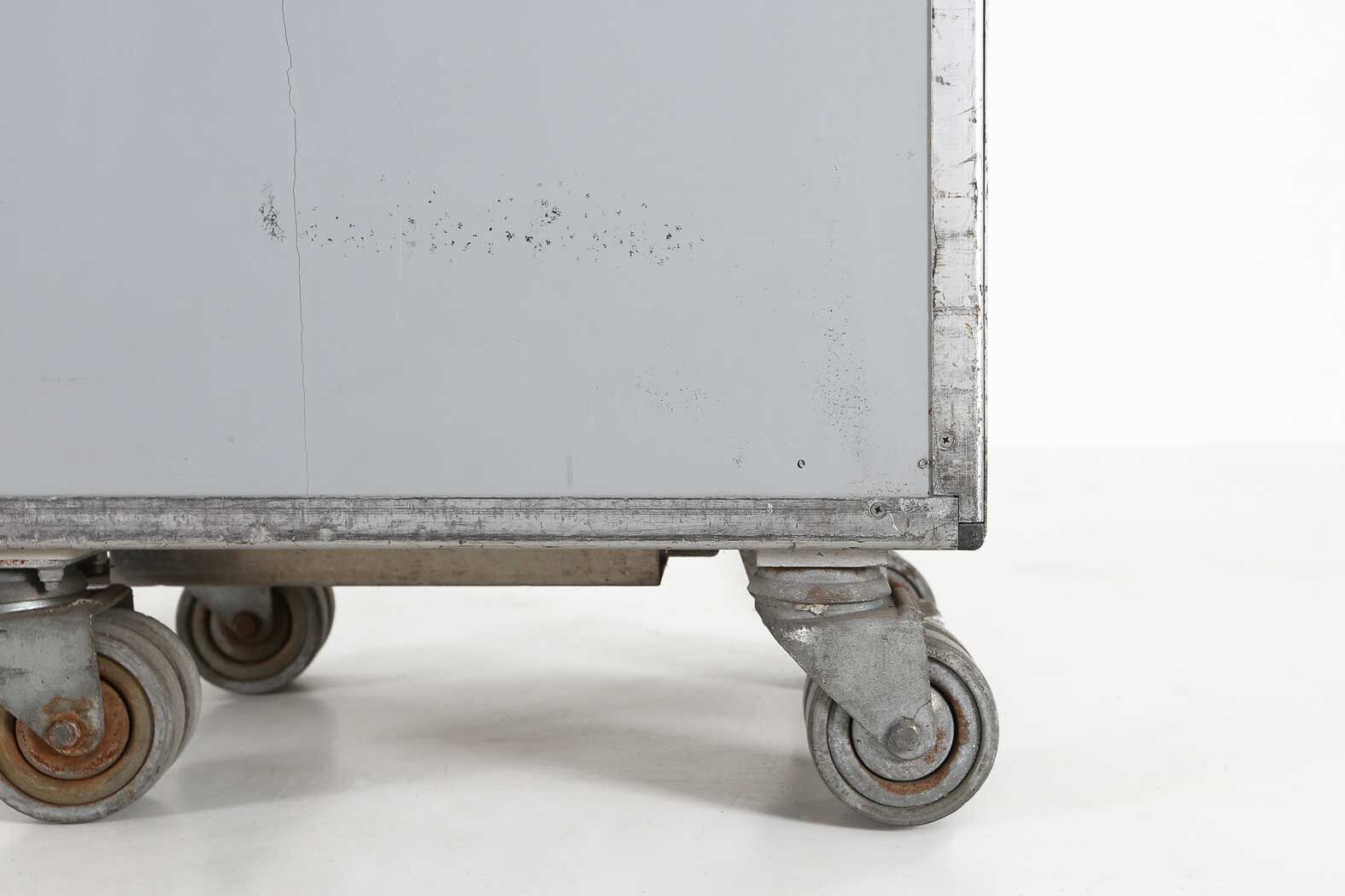 Vintage aeroplane trolley