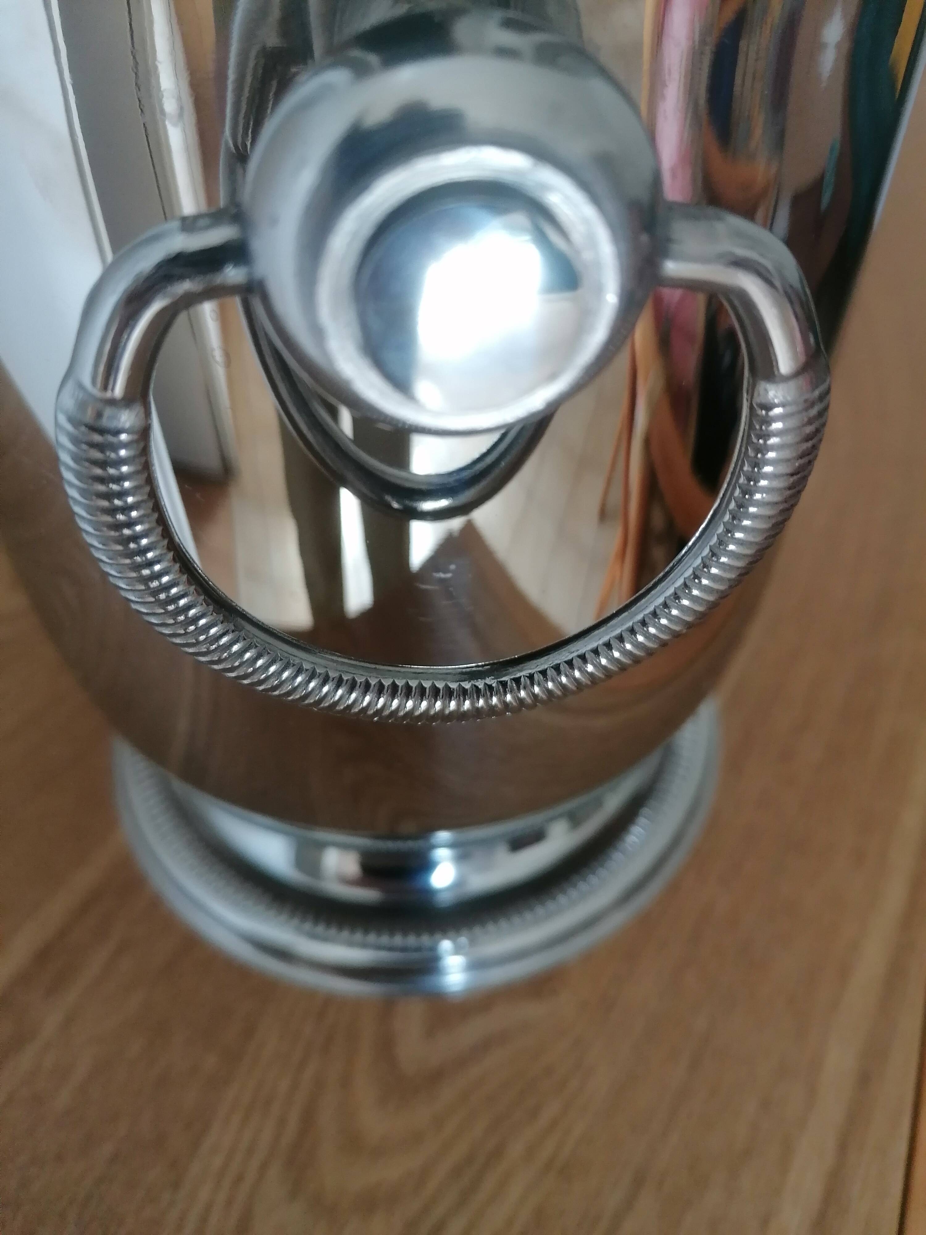 Champagne bucket Jean Couzon stainless steel 18/10