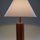 Modern Scandinavian table lamp in rosewood, 1960s