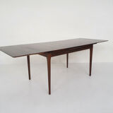 Rosewood extendable dining table, 1960's