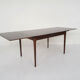 Rosewood extendable dining table, 1960's