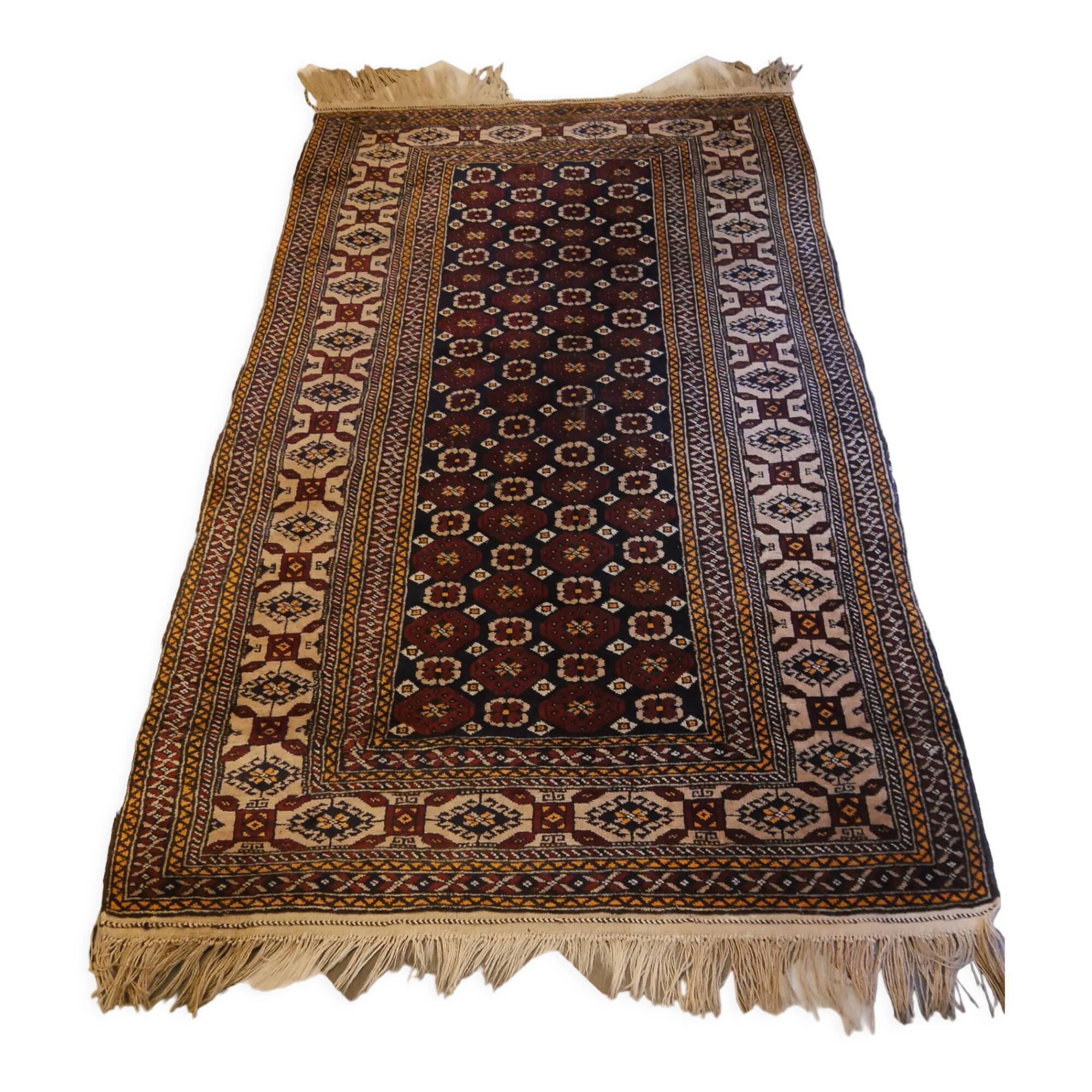 Handmade Persian oriental rug Beloutch 195 x 110 cm