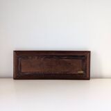 Porte-stylo en bois et laiton