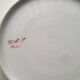 Set of 4 antique hollow plates in Limoges ULM porcelain