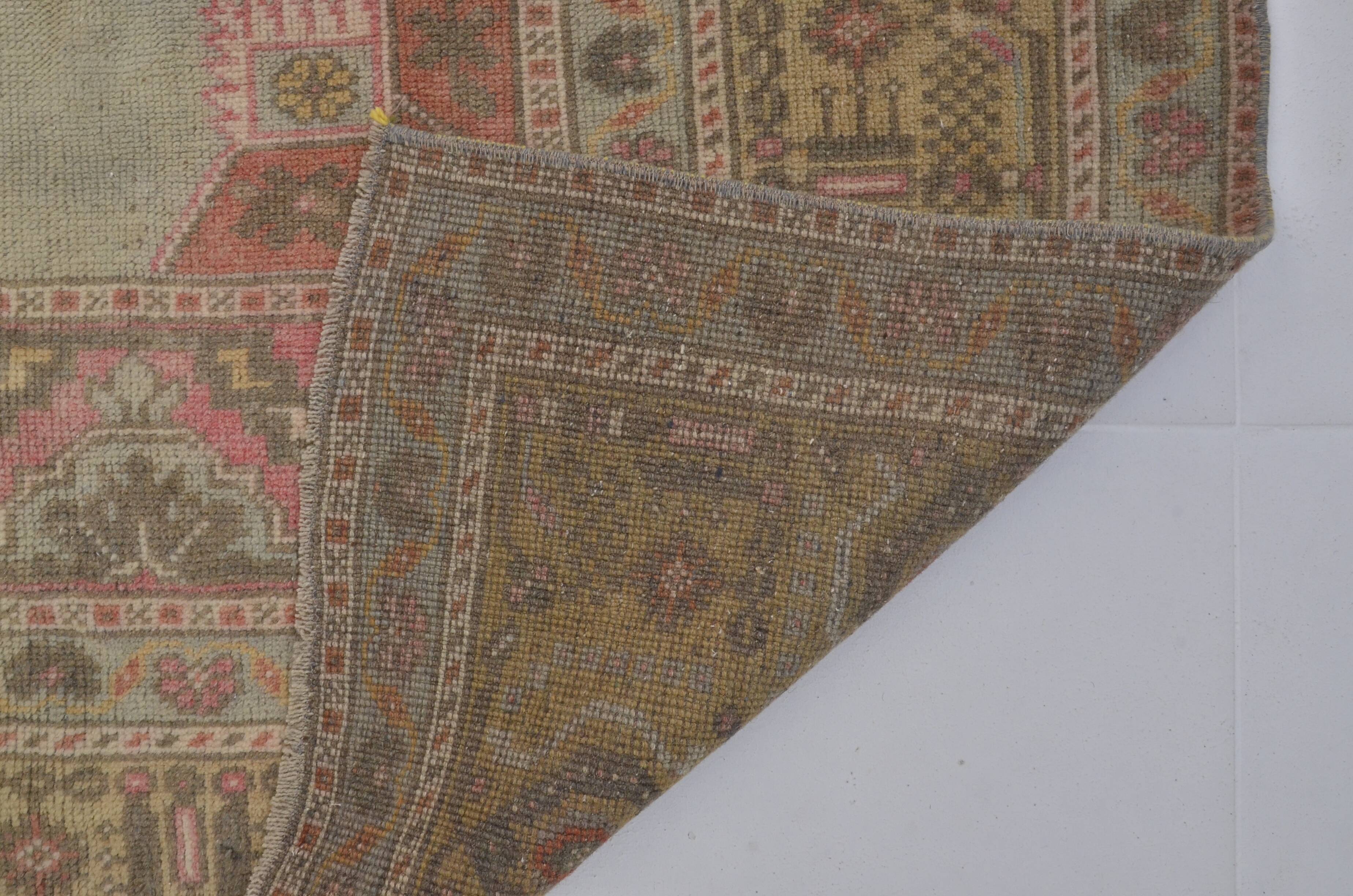 Huge Size Anatolian Vintage Wool Carpet sku 2536