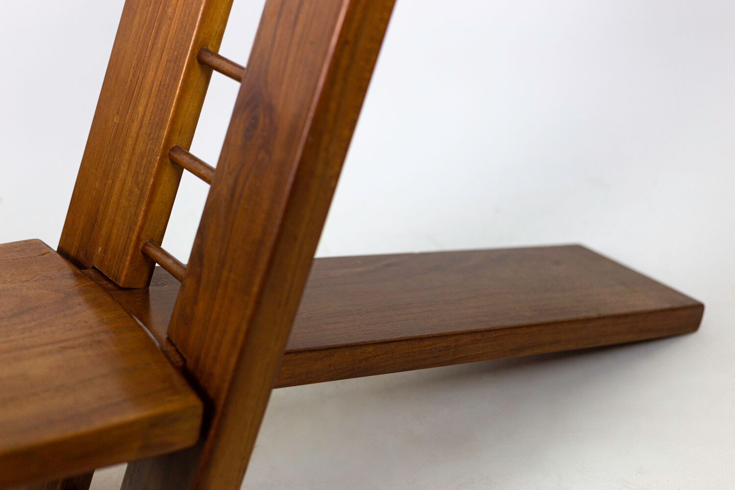Marcel Ramond African elm chair, 1980s