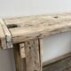 Old wooden workbench