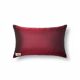 Housse de coussin kachin bordeaux et beige (rida) 30x50 cm