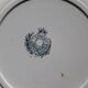 Ste Amandinoise Louis XV iron earth blue green dinner plates
