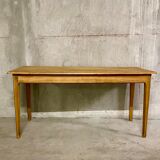 Light wood table