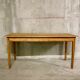 Light wood table