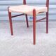 Chaise scandinave de Arne Wahl Iversen