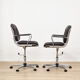 Paire de fauteuils design - Gastone Rinaldi des années 1970