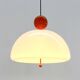 Suspension Saliscendi Orange by Elio Martinelli for Martinelli Luce, 1970