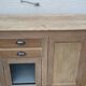 Buffet parisien bois brut 1940