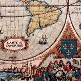 Tapestry decorated with planispheres