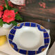 6 assiettes creuses made in france badonviller