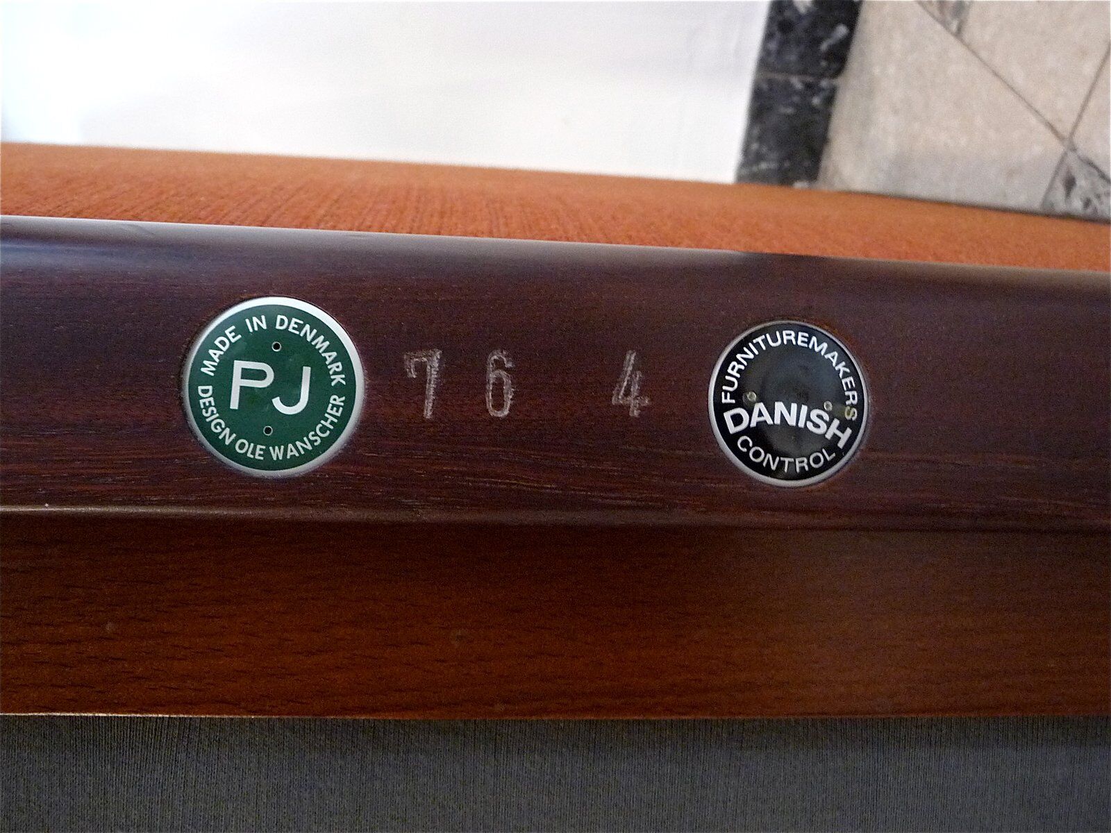 Fauteuils par Ole Wanscher pour Jeppsen, Danemark, années 1960.