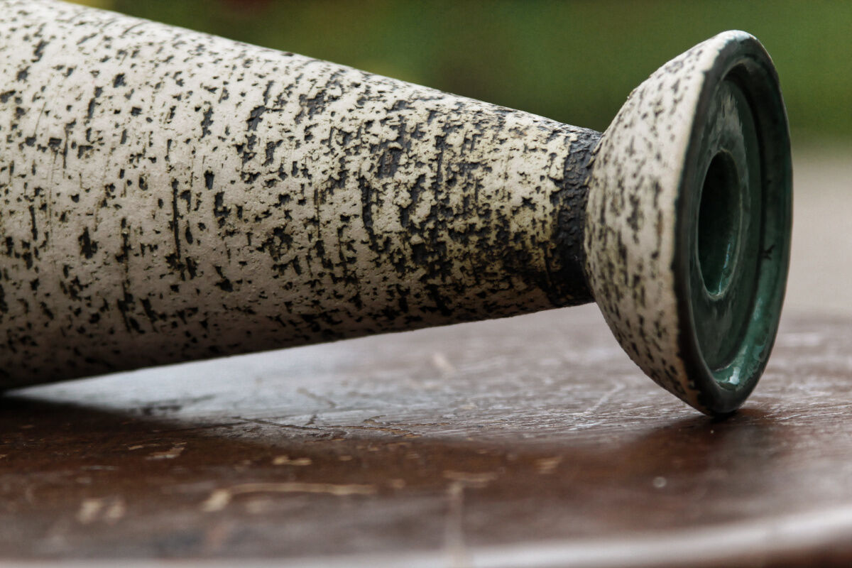 Saint Clement ceramic cone vase