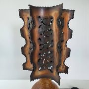 Vintage Accolay lamp in ceramic & metal 1960s