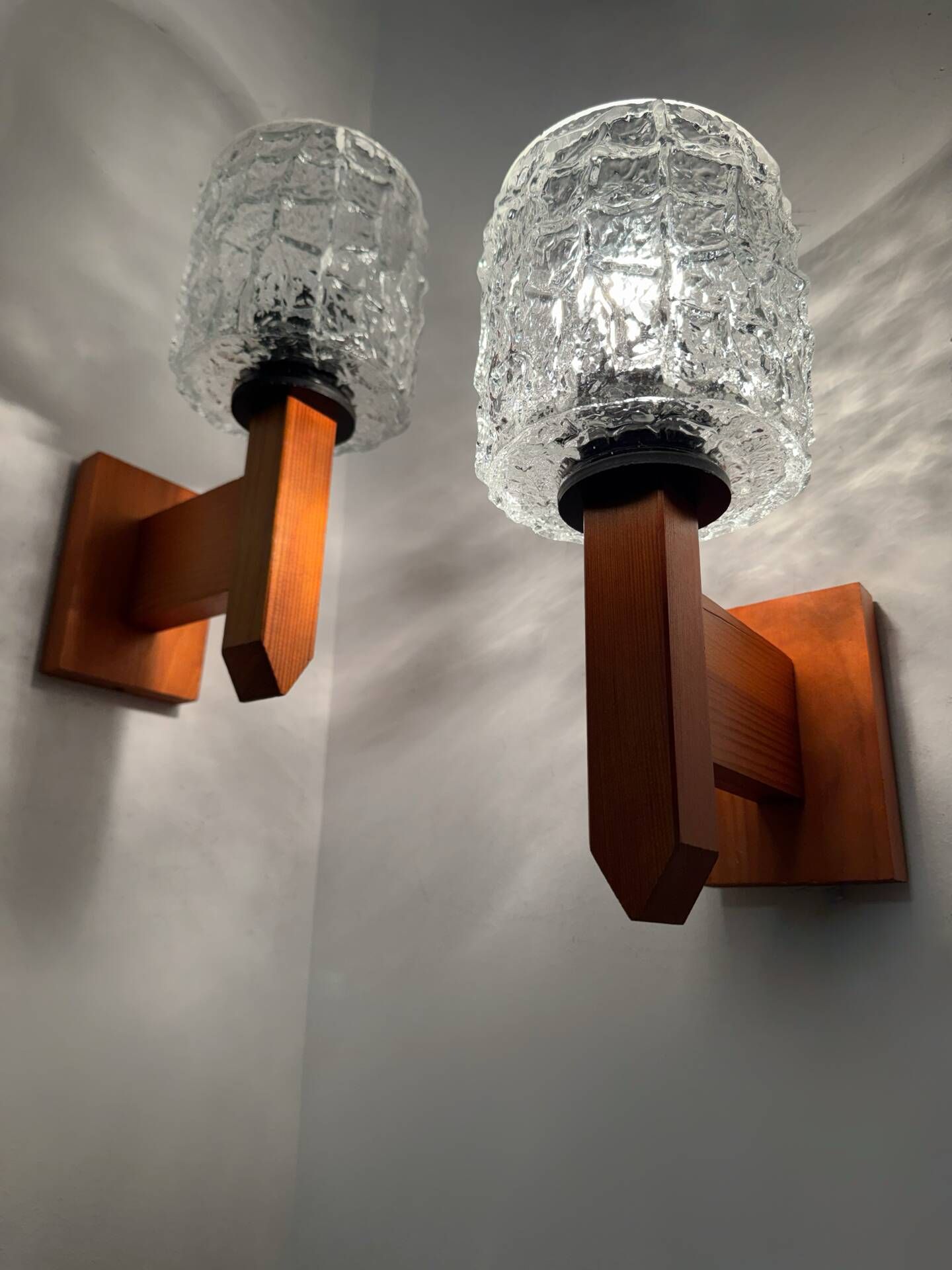 Appliques IKEA pin massif années 80