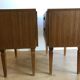 Pair of vintage bedside tables scandinavian style