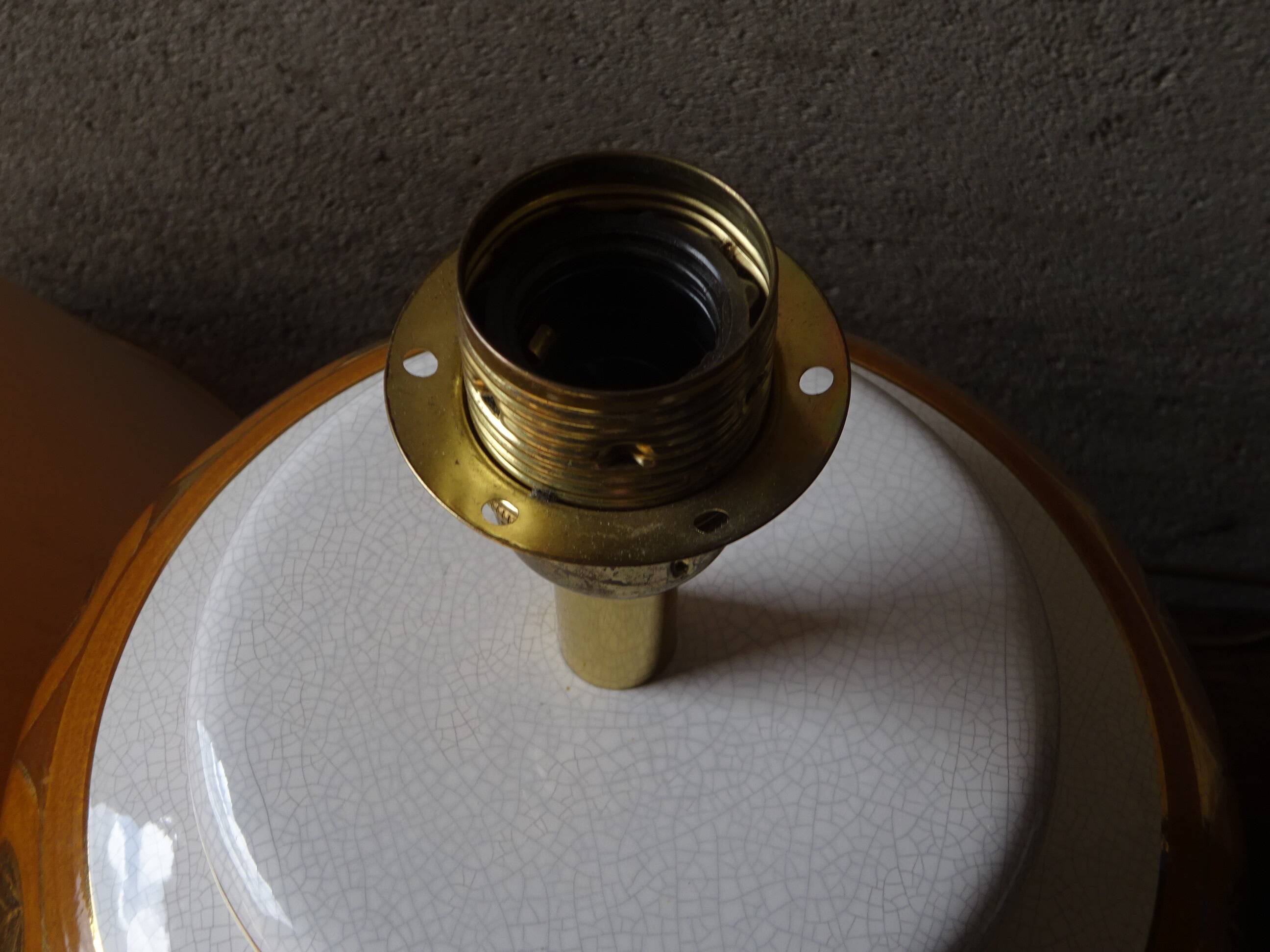 Large Louis Drimmer floor lamp, 74 cm in height.