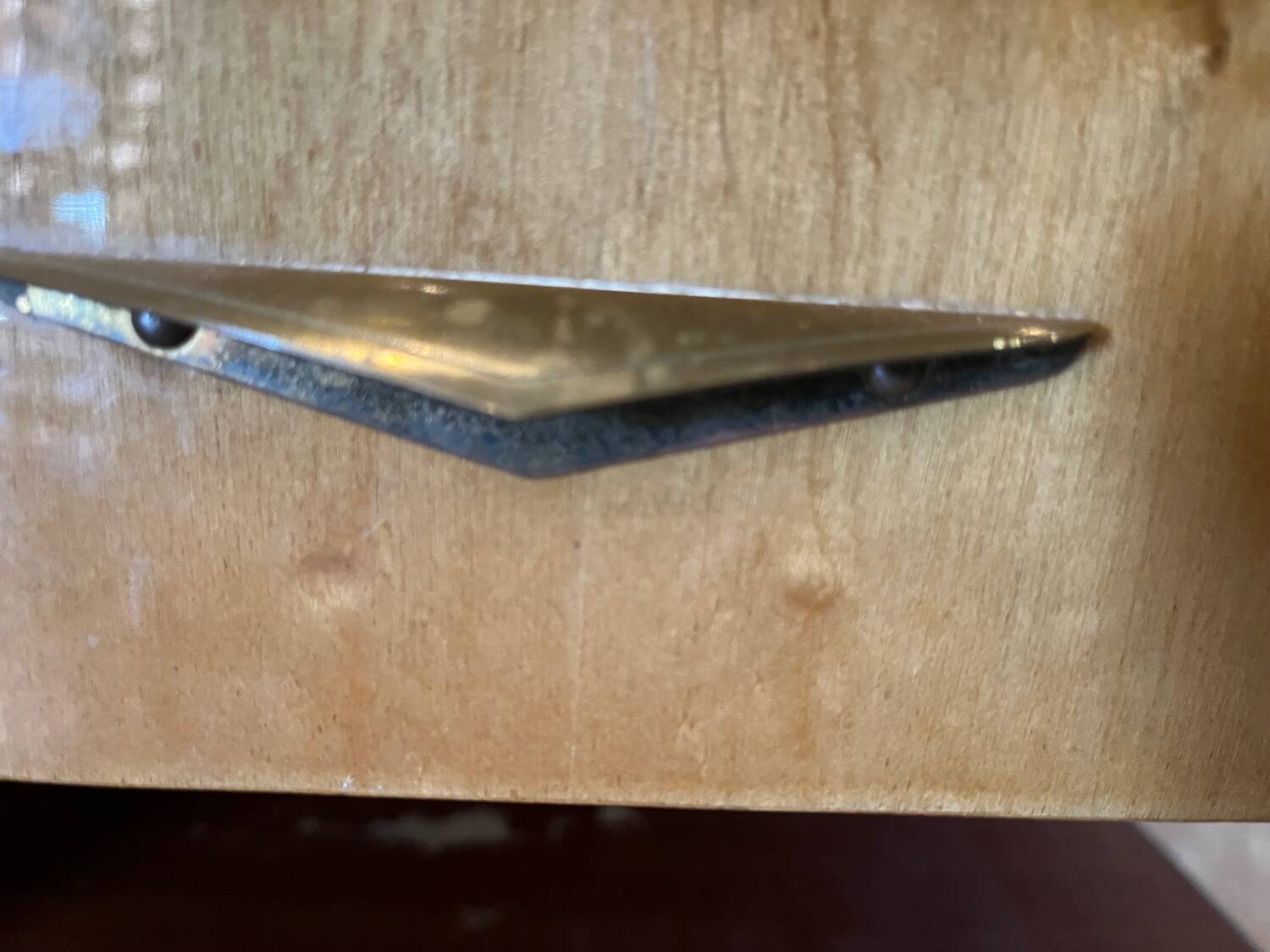 2 bedside tables or small 50s furniture pieces