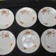 6 dessert plates st amand nord hamage - terre de fer