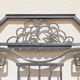Pair of Art Deco wrought iron doors, circa 1925